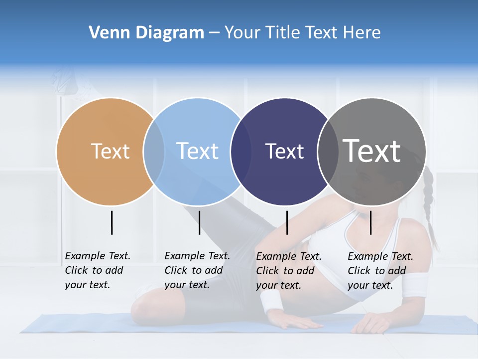 Workout Stretch Trainer PowerPoint Template