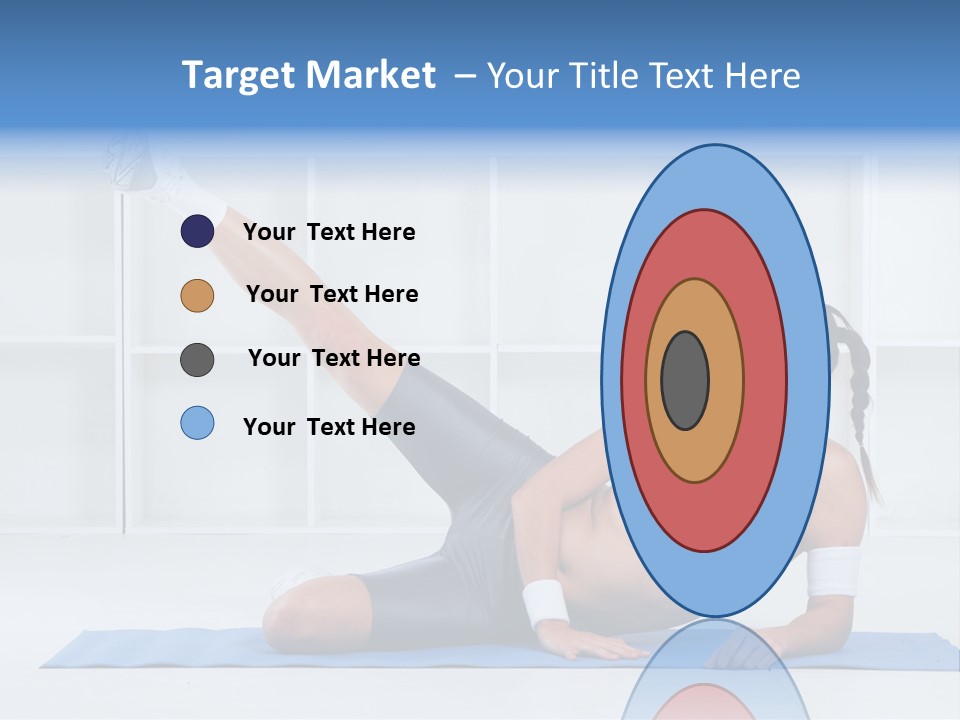 Workout Stretch Trainer PowerPoint Template