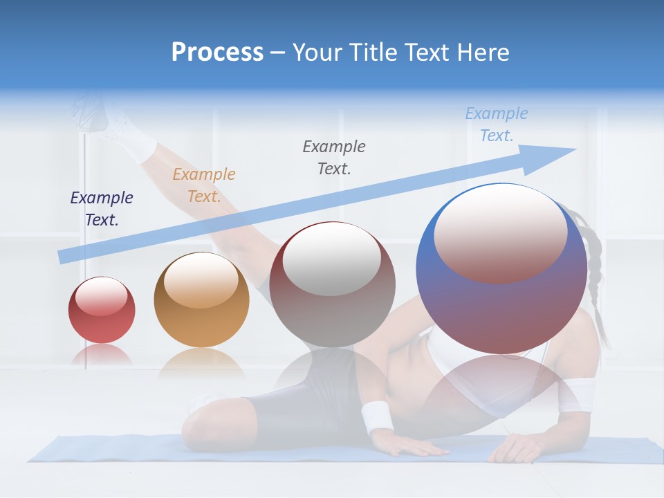 Workout Stretch Trainer PowerPoint Template