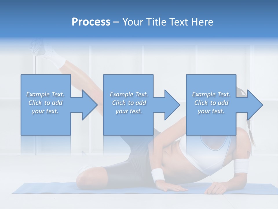 Workout Stretch Trainer PowerPoint Template
