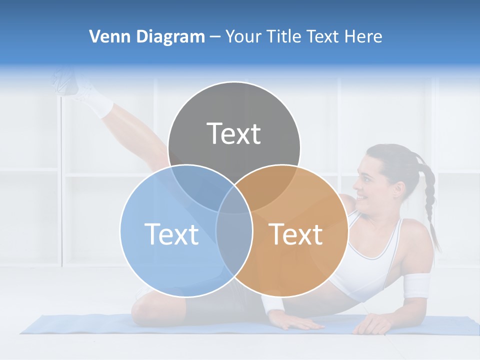 Workout Stretch Trainer PowerPoint Template