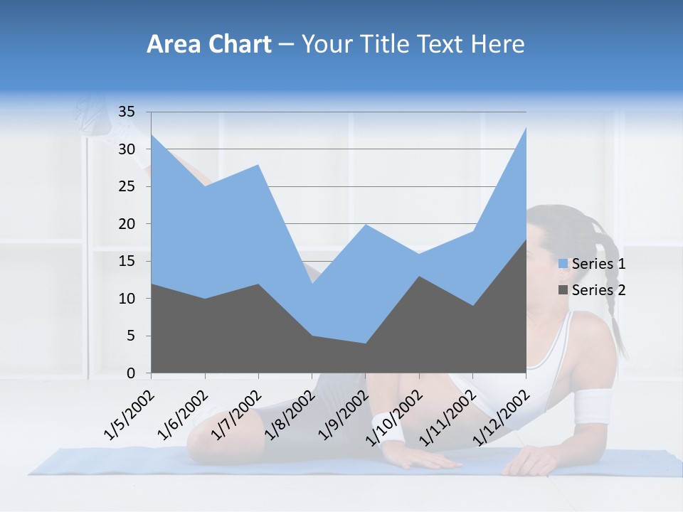 Workout Stretch Trainer PowerPoint Template