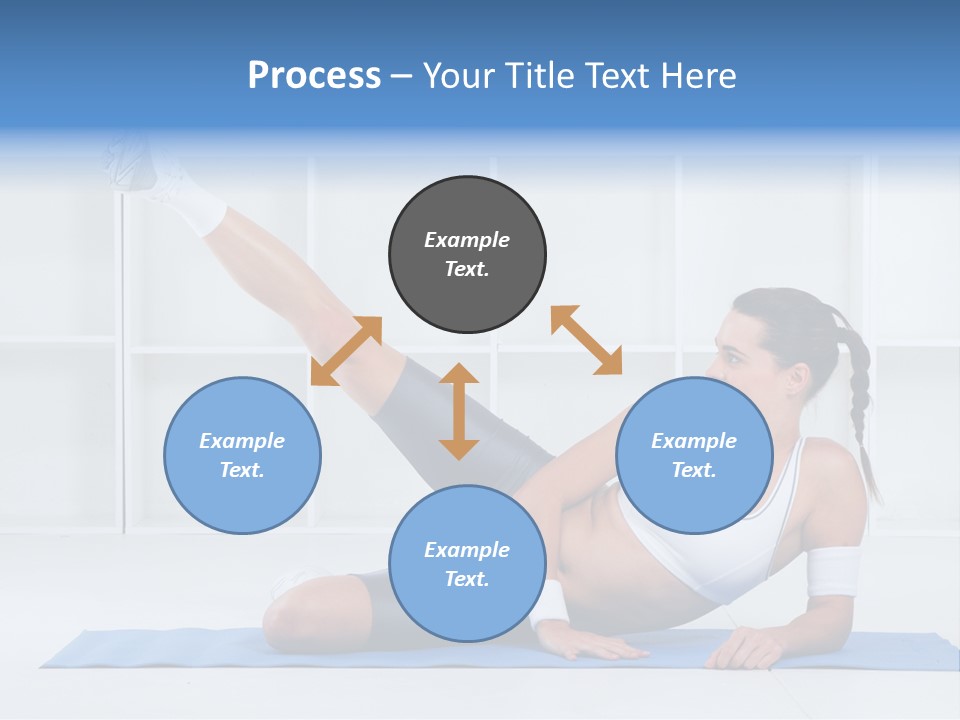 Workout Stretch Trainer PowerPoint Template