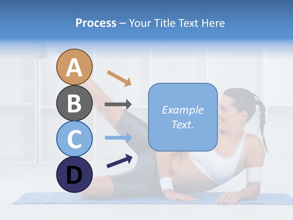 Workout Stretch Trainer PowerPoint Template