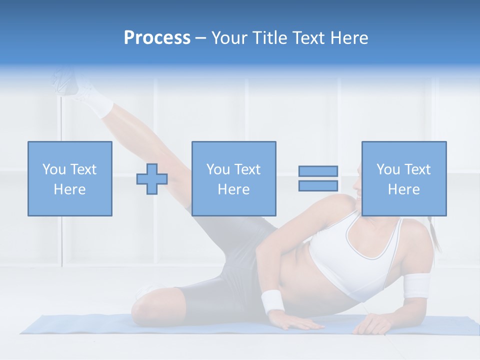 Workout Stretch Trainer PowerPoint Template