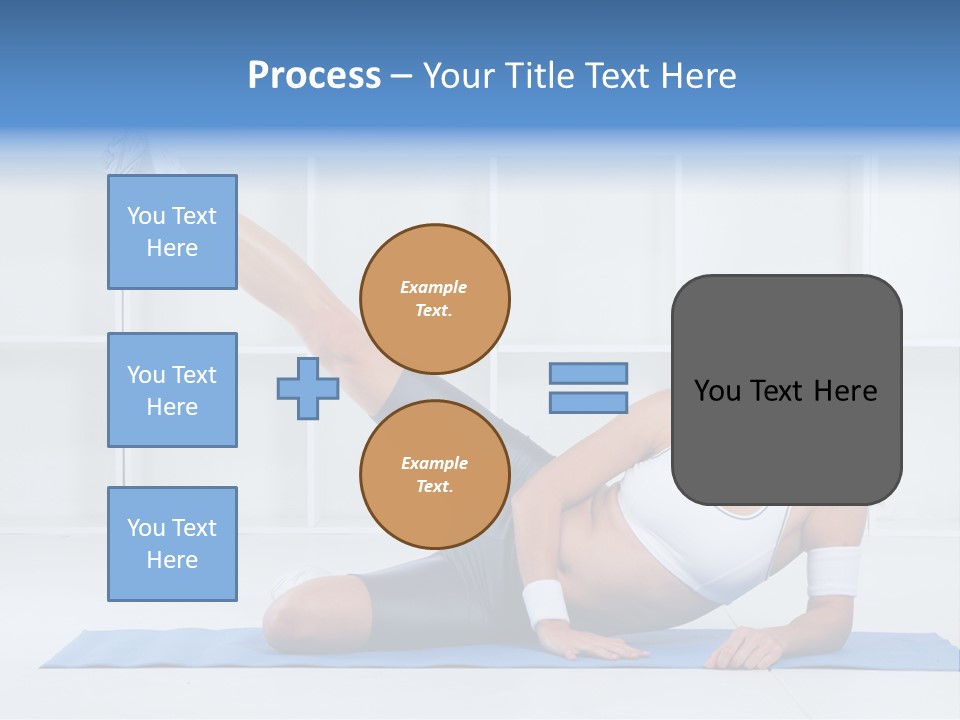 Workout Stretch Trainer PowerPoint Template