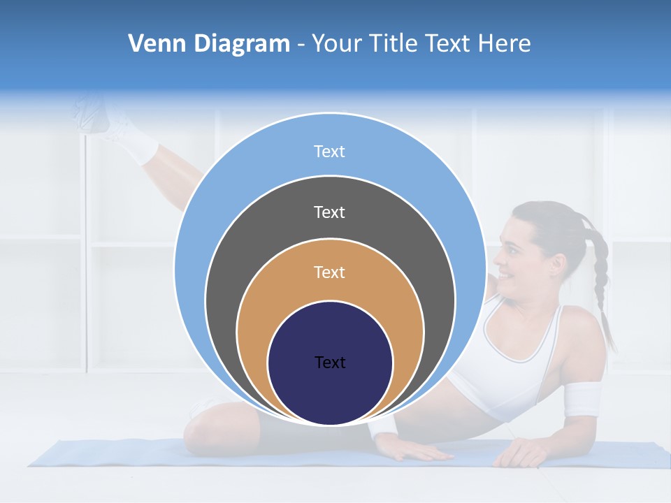 Workout Stretch Trainer PowerPoint Template
