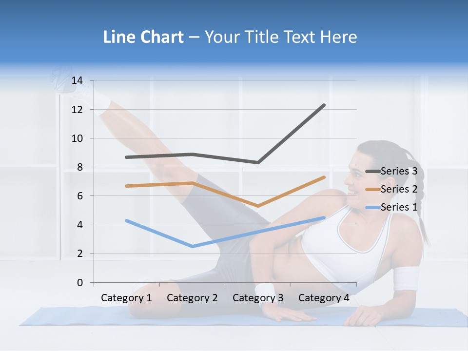Workout Stretch Trainer PowerPoint Template