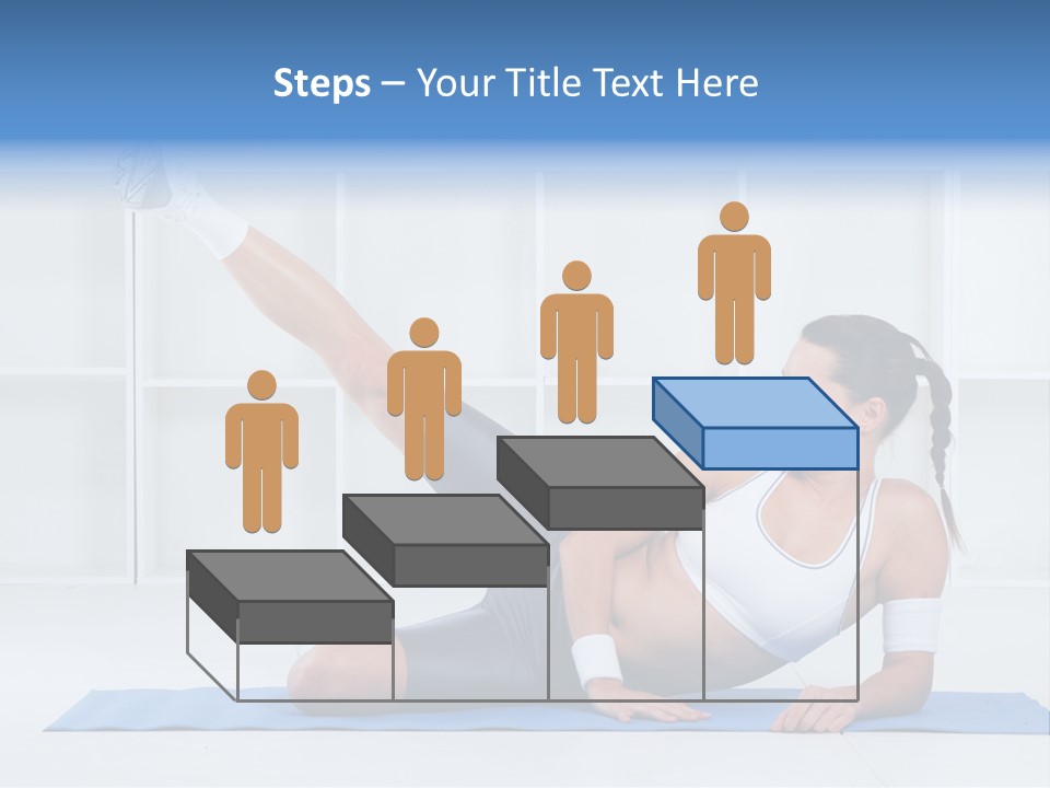 Workout Stretch Trainer PowerPoint Template