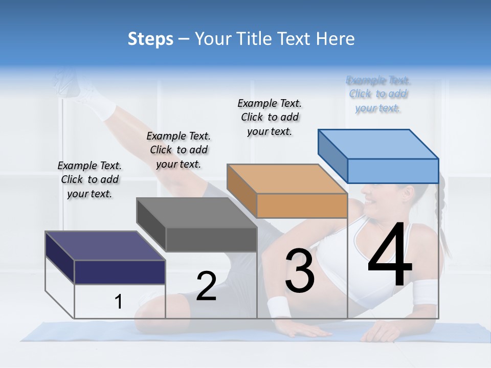 Workout Stretch Trainer PowerPoint Template