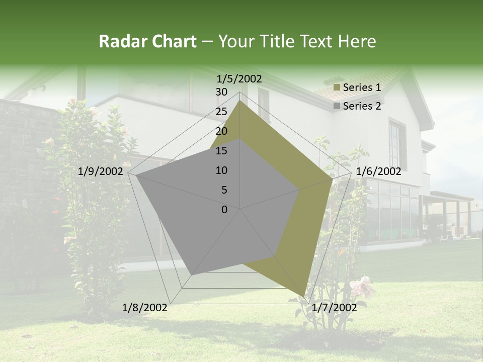 Mortgage Contemporary Grass PowerPoint Template