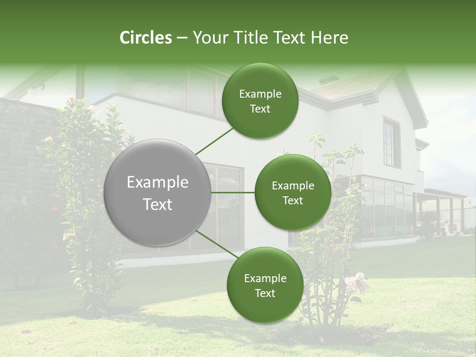 Mortgage Contemporary Grass PowerPoint Template