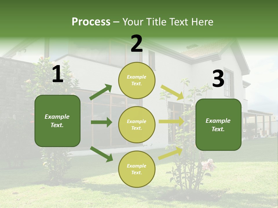 Mortgage Contemporary Grass PowerPoint Template