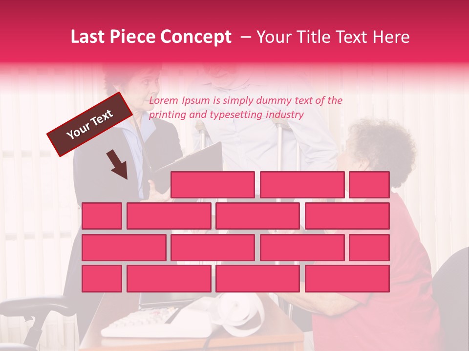 Whiplash Retirement Office PowerPoint Template