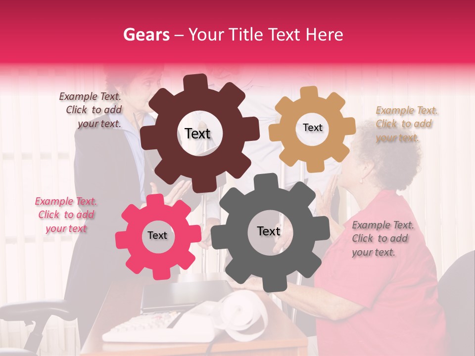 Whiplash Retirement Office PowerPoint Template