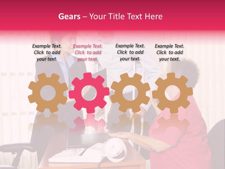 Whiplash Retirement Office PowerPoint Template