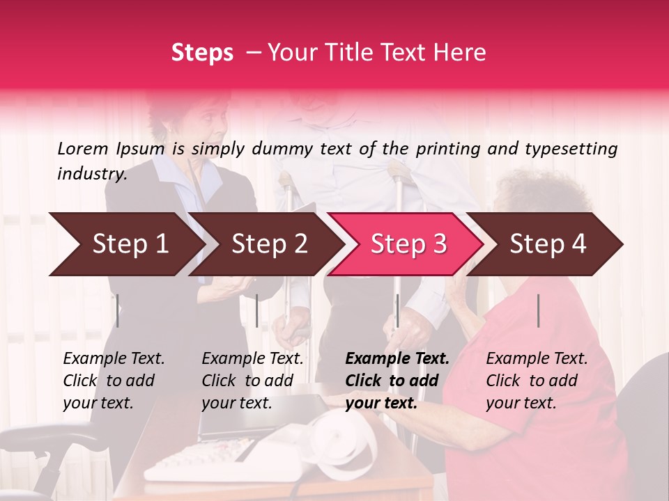 Whiplash Retirement Office PowerPoint Template