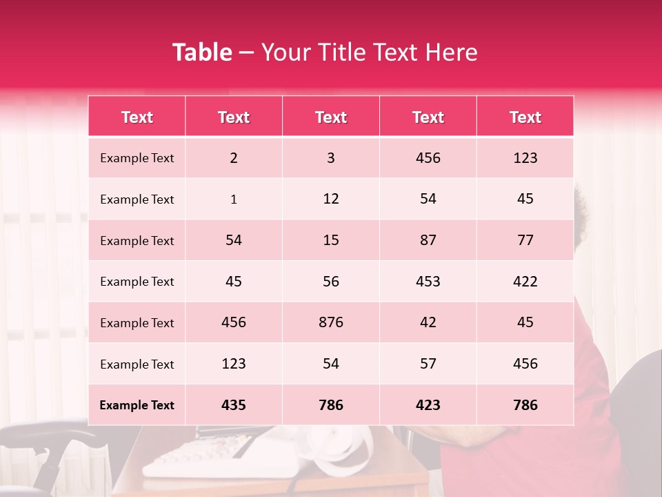 Whiplash Retirement Office PowerPoint Template