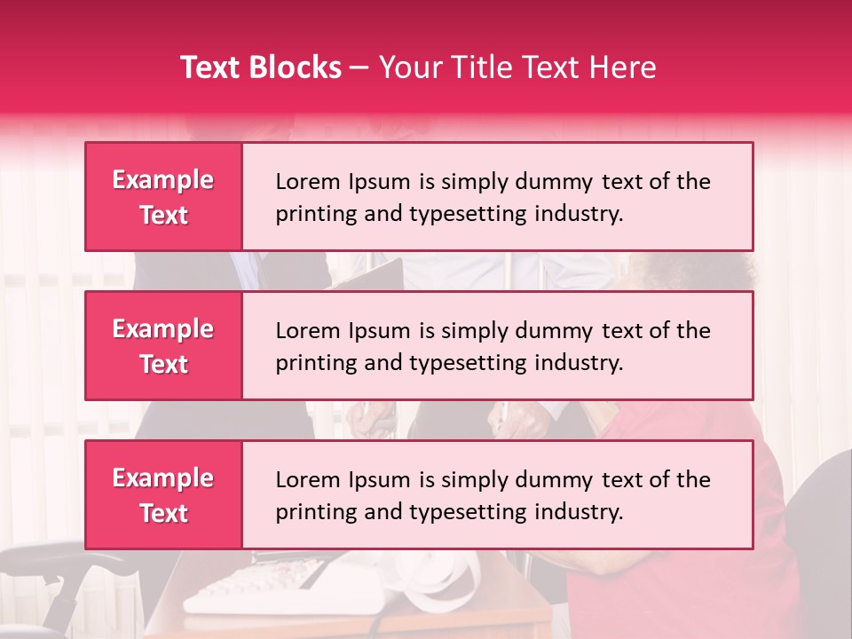 Whiplash Retirement Office PowerPoint Template