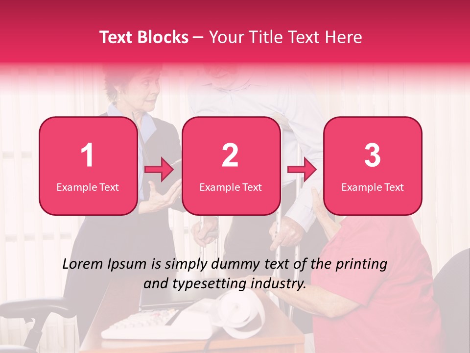 Whiplash Retirement Office PowerPoint Template