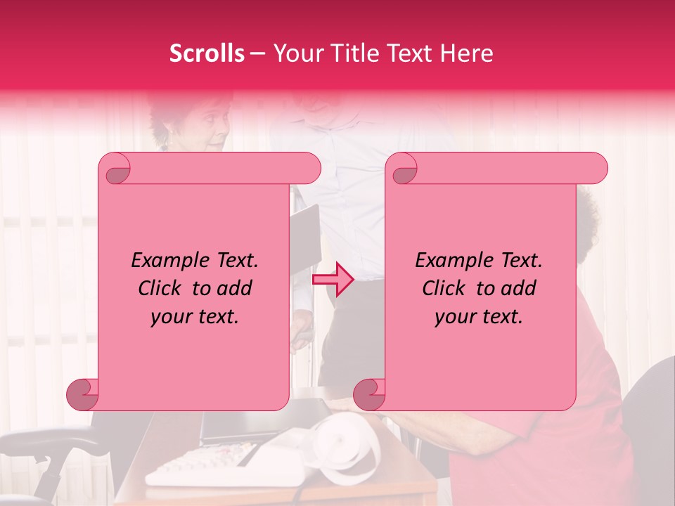 Whiplash Retirement Office PowerPoint Template
