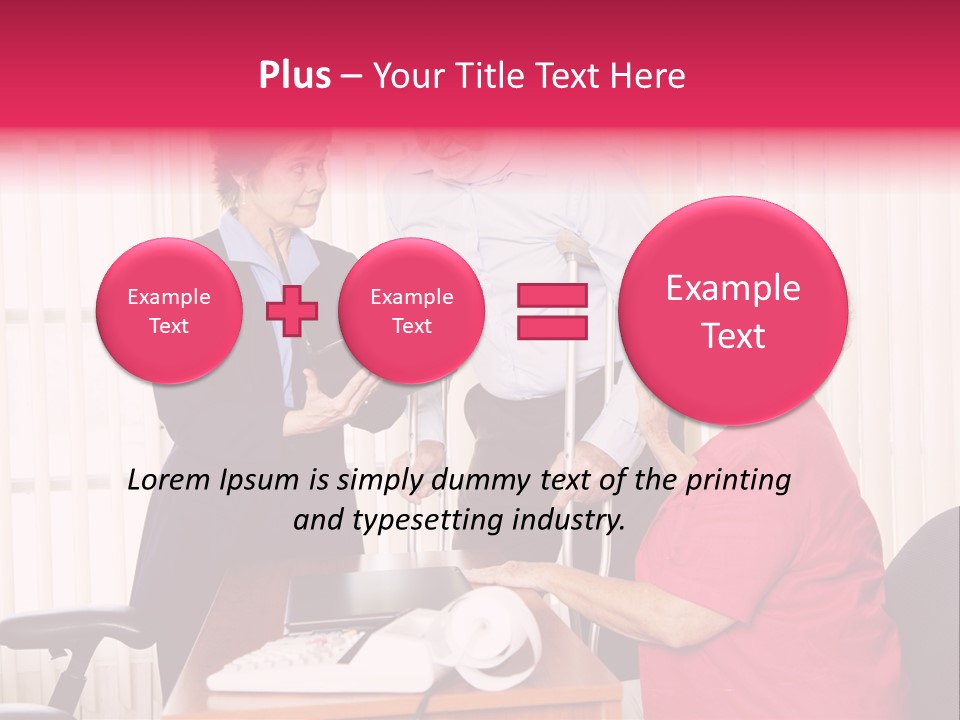 Whiplash Retirement Office PowerPoint Template