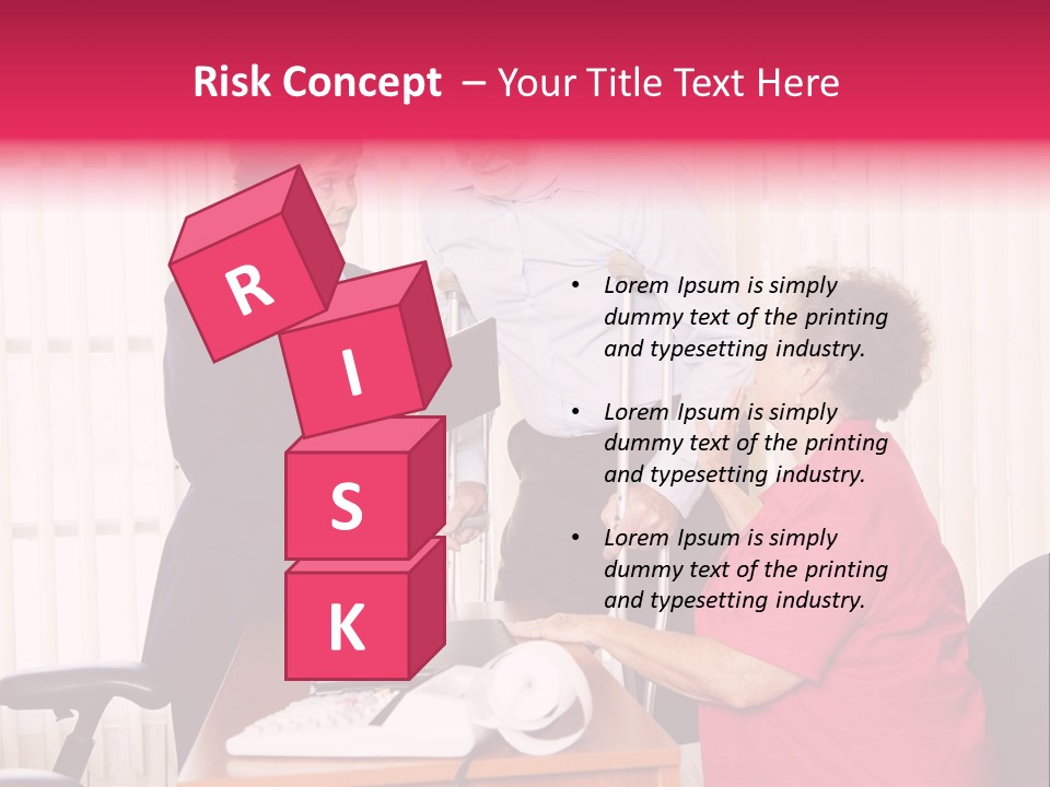 Whiplash Retirement Office PowerPoint Template