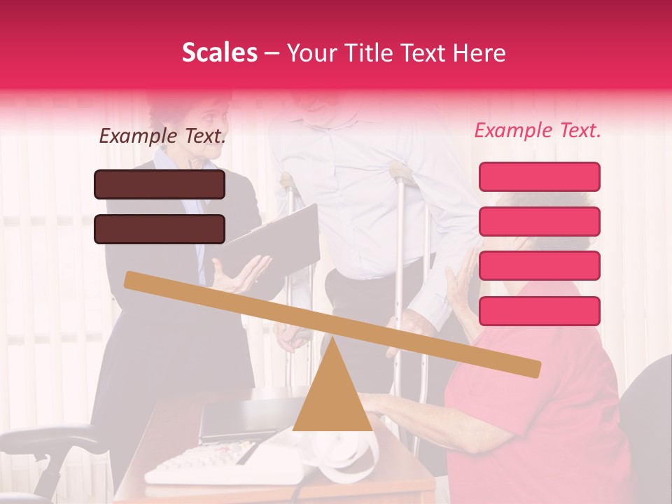 Whiplash Retirement Office PowerPoint Template