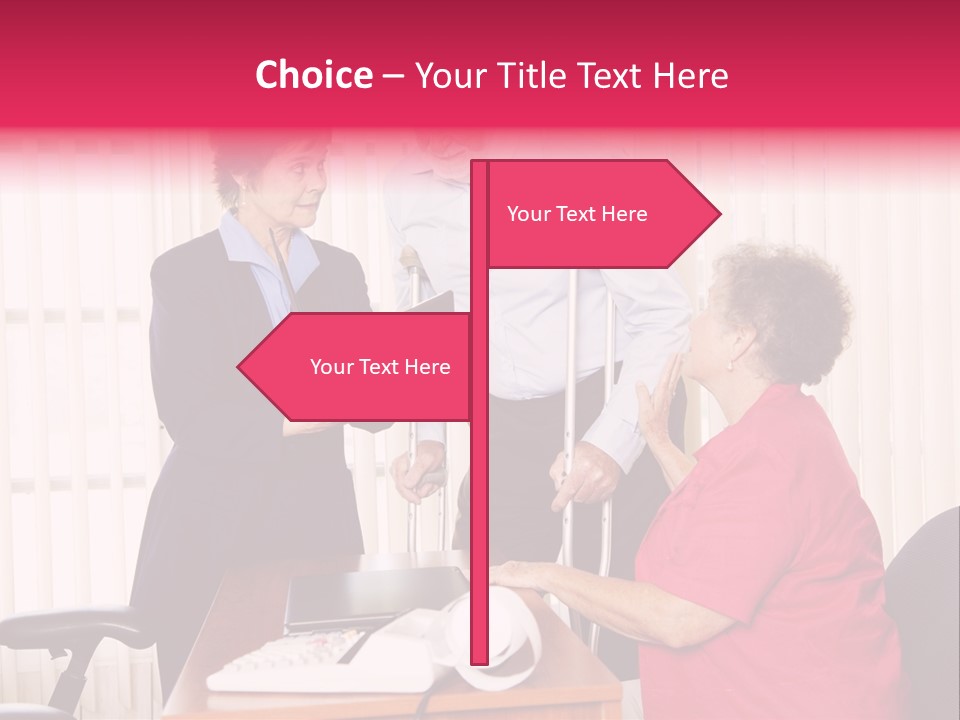 Whiplash Retirement Office PowerPoint Template