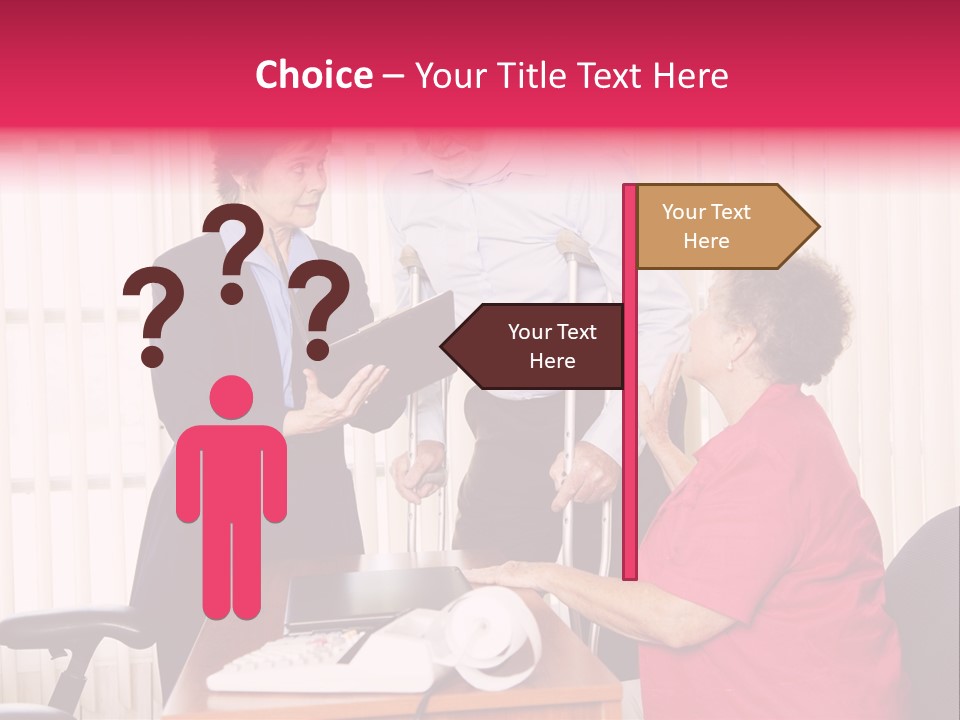 Whiplash Retirement Office PowerPoint Template