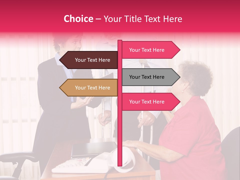 Whiplash Retirement Office PowerPoint Template