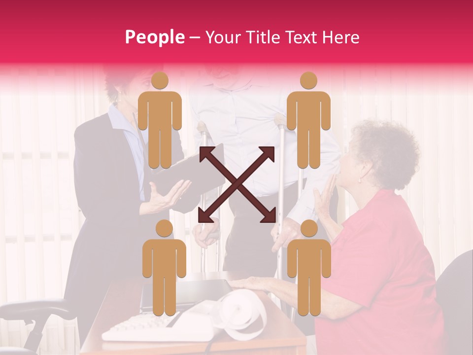 Whiplash Retirement Office PowerPoint Template