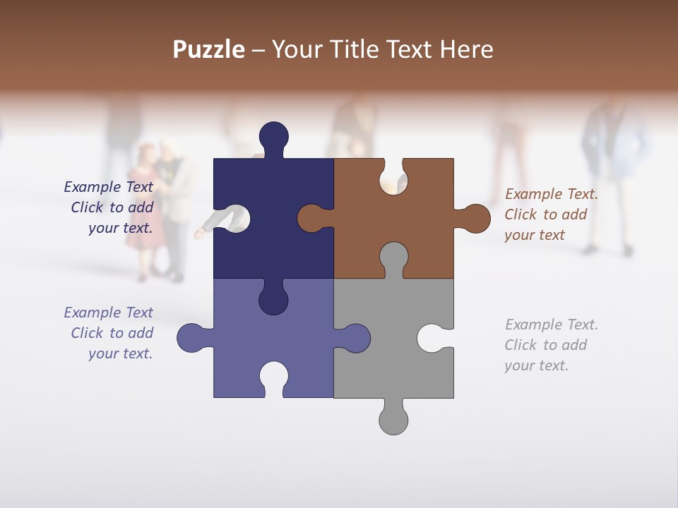 One Earth Woman PowerPoint Template