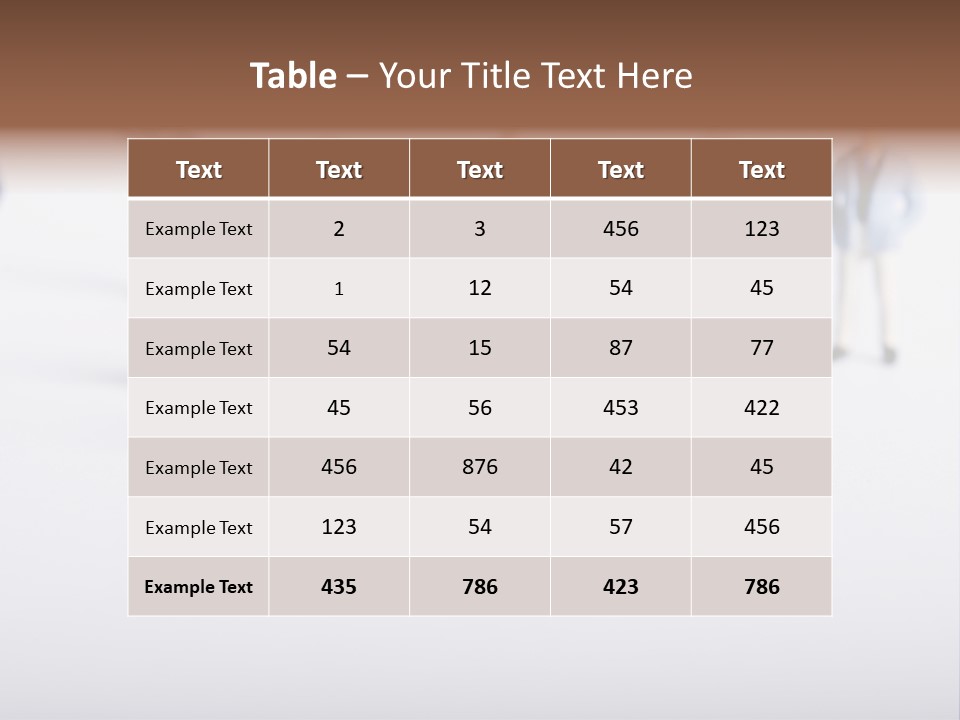One Earth Woman PowerPoint Template