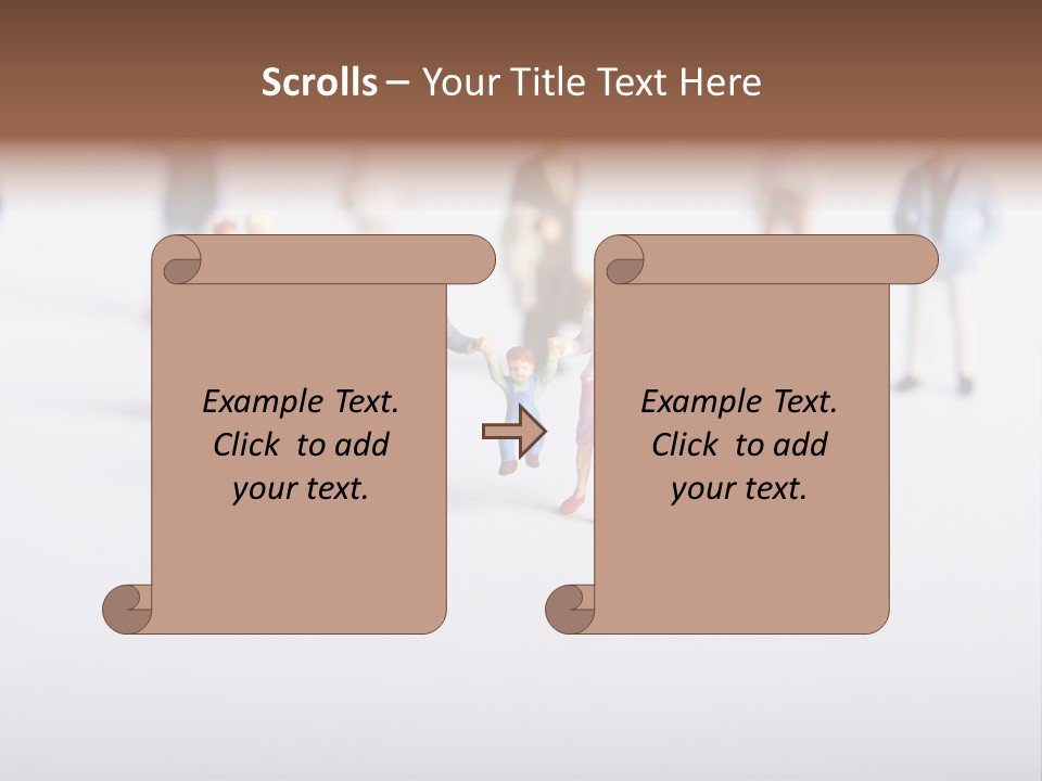 One Earth Woman PowerPoint Template
