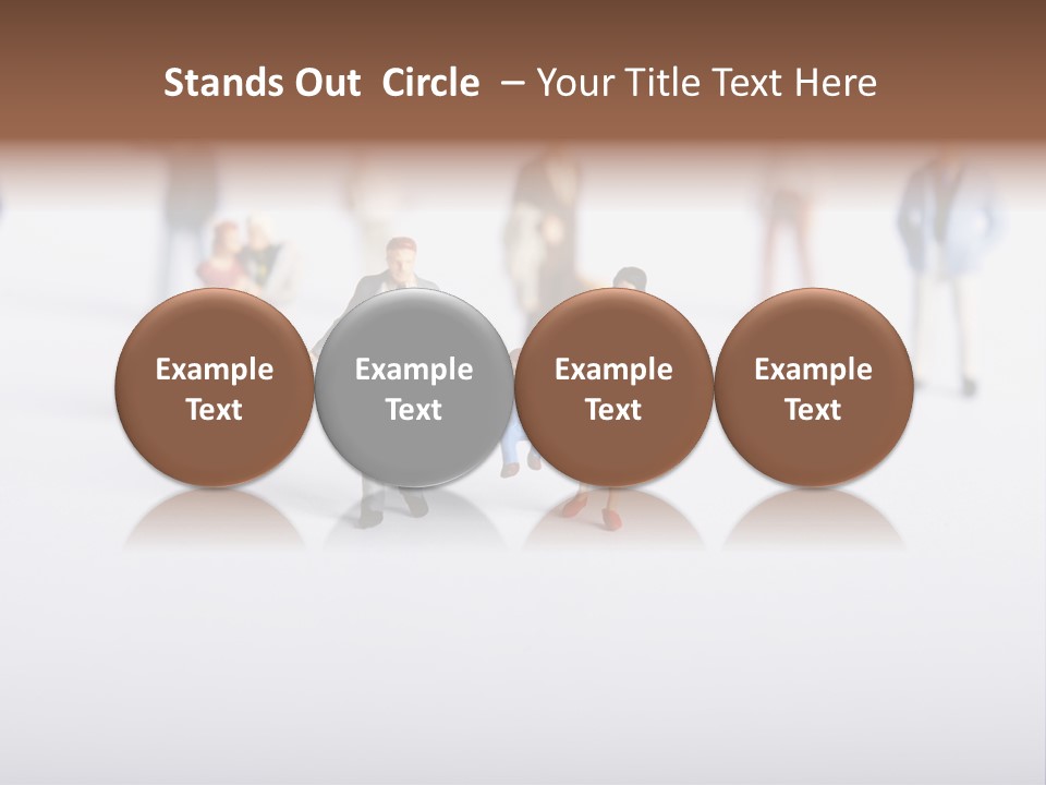 One Earth Woman PowerPoint Template