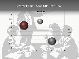 People Offices Pointing PowerPoint Template