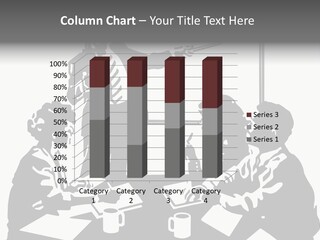 People Offices Pointing PowerPoint Template