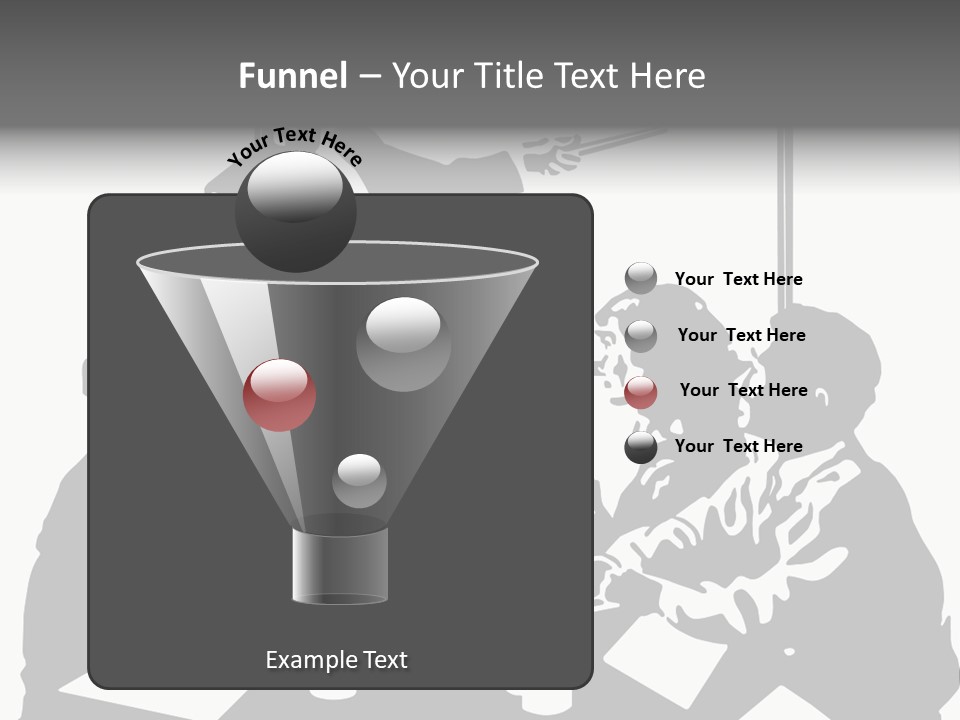 People Offices Pointing PowerPoint Template