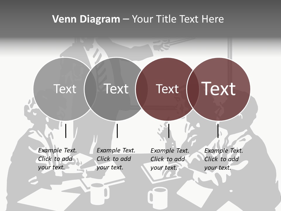 People Offices Pointing PowerPoint Template