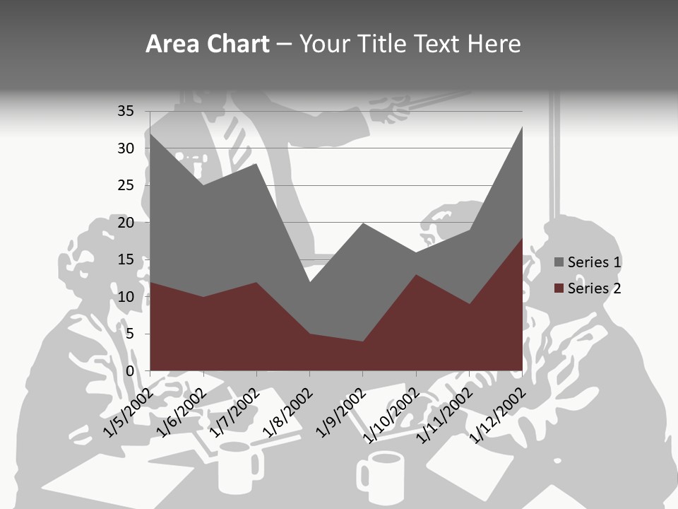 People Offices Pointing PowerPoint Template