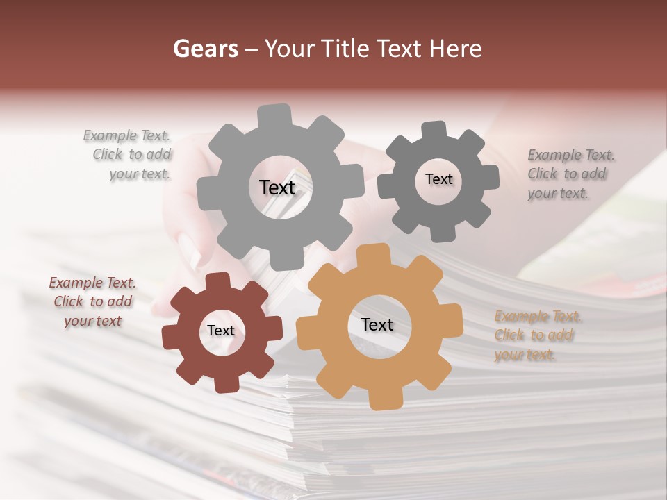 Magazine Press Information PowerPoint Template