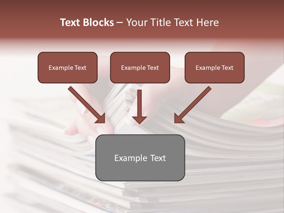 Magazine Press Information PowerPoint Template