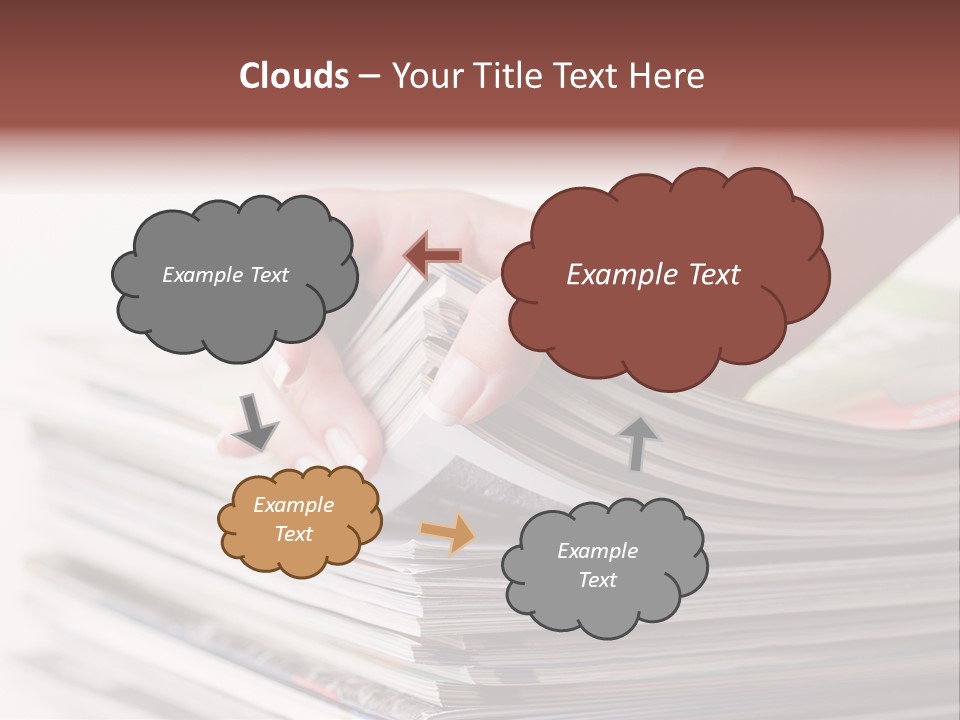 Magazine Press Information PowerPoint Template