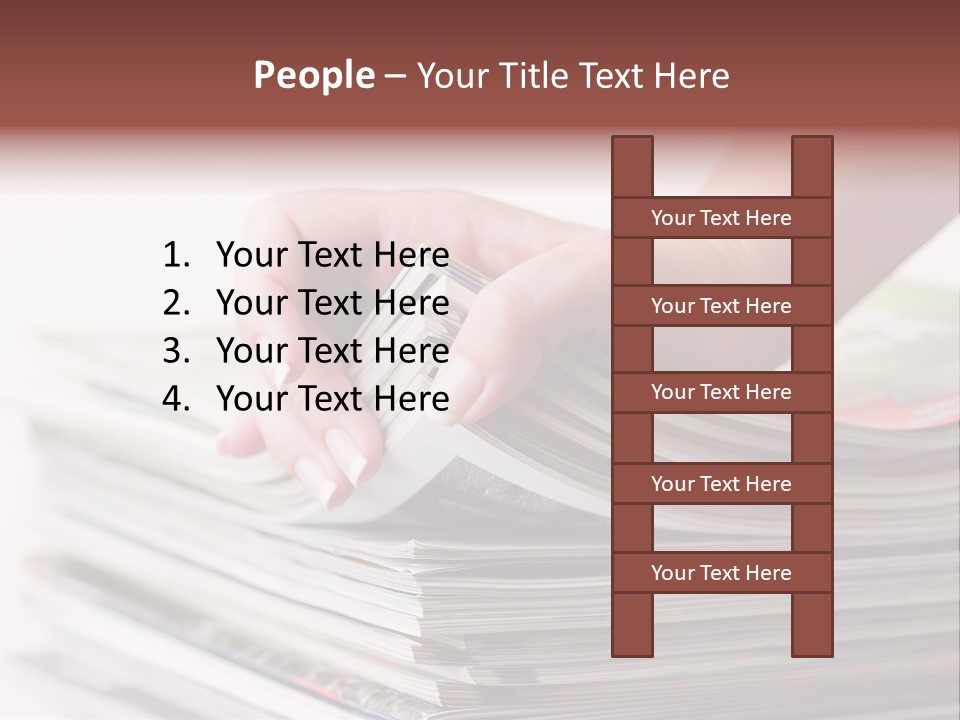 Magazine Press Information PowerPoint Template