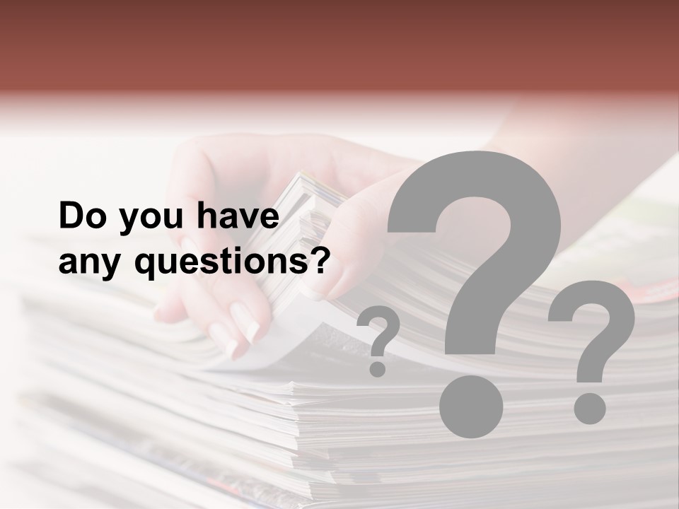 Magazine Press Information PowerPoint Template