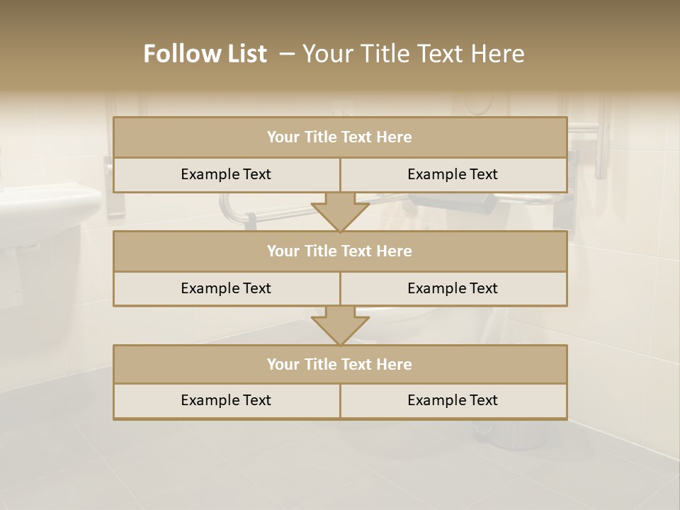 Free Sink Equipment PowerPoint Template