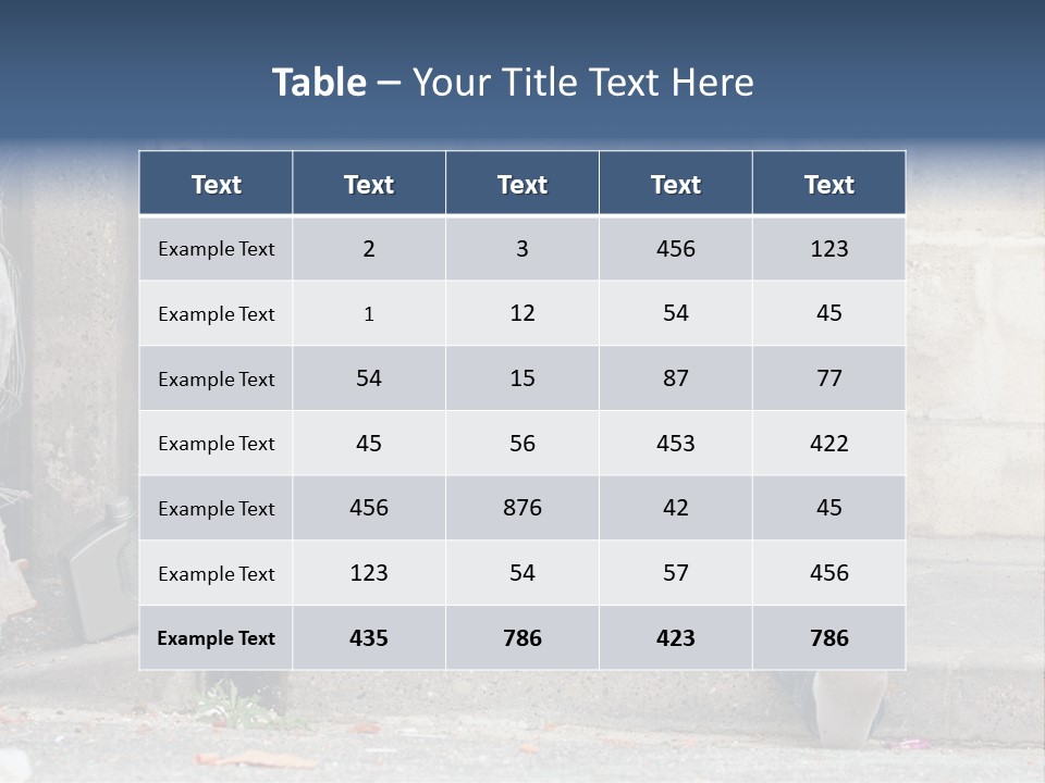 Problem Beard Lonely PowerPoint Template