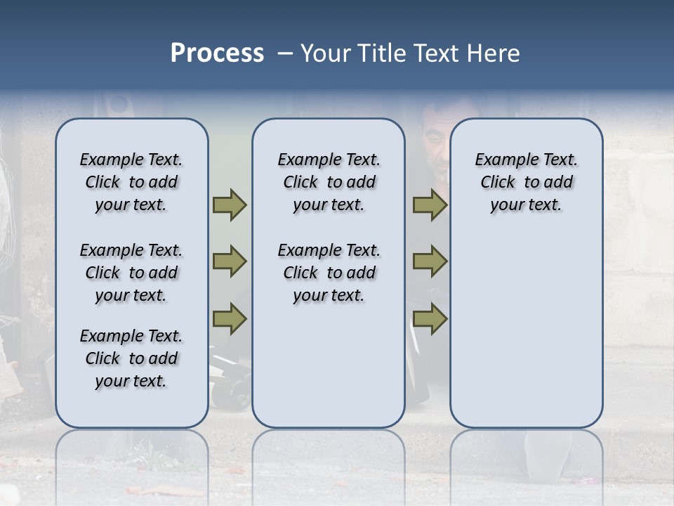 Problem Beard Lonely PowerPoint Template