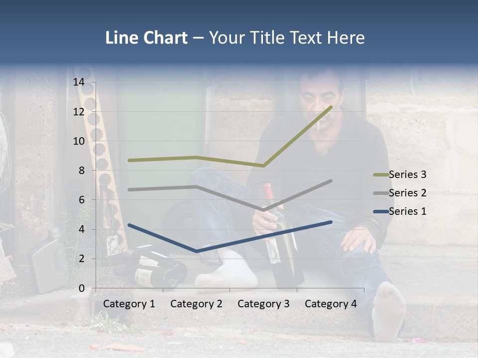 Problem Beard Lonely PowerPoint Template